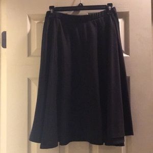 Black skirt gently used!